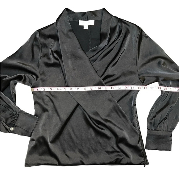 She + Sky Black Blouse Dressy - Picture 5 of 8